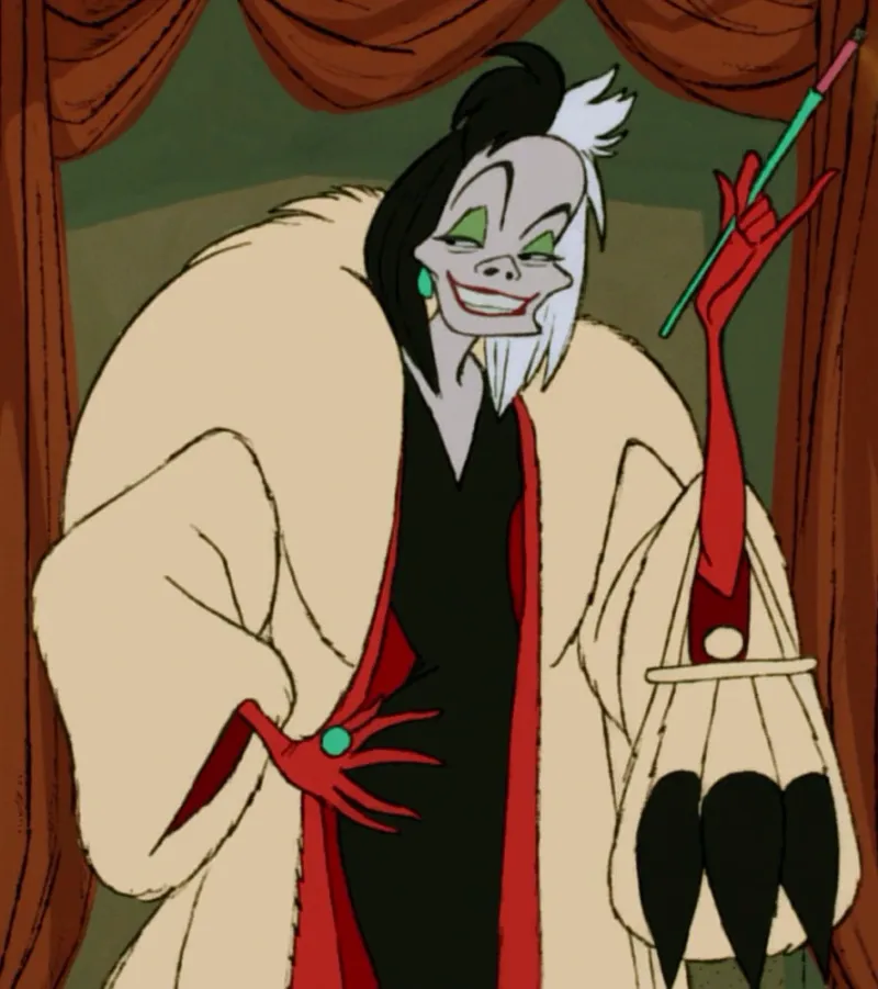 Cruella de Vil (101 Dalmatians, 1961/1996)