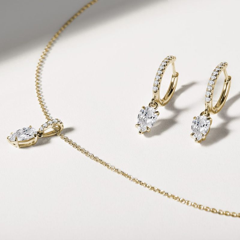 Diamond or 14K Gold Jewelry Set