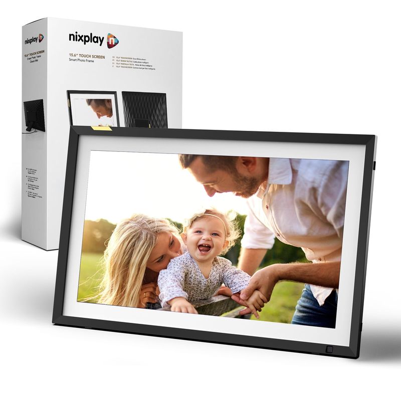 Digital Photo Frame Preloaded With Family Memories