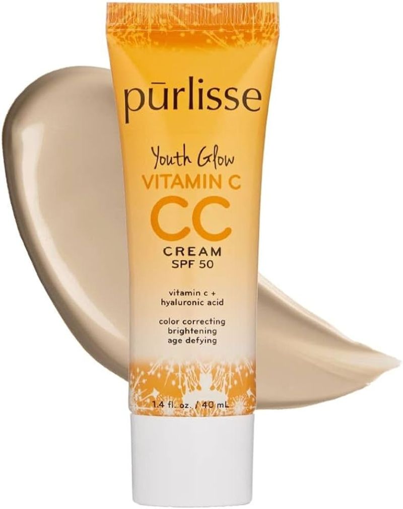 Pūrlisse Youth Glow Vitamin C CC Cream SPF 50