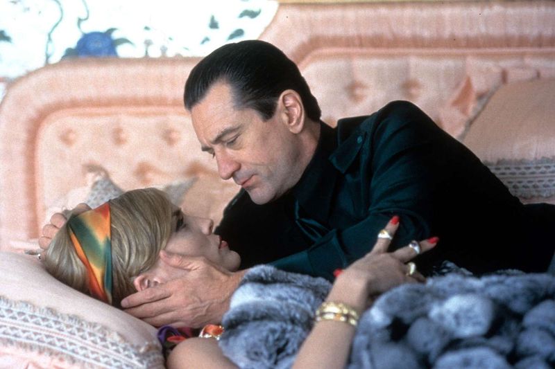 Sharon Stone and Robert De Niro: A Casino Kiss Worth Remembering