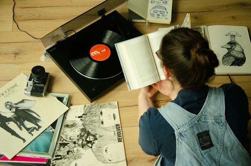 Preferring Slower, More Offline Hobbies Like Vinyl, Books, and Crafts