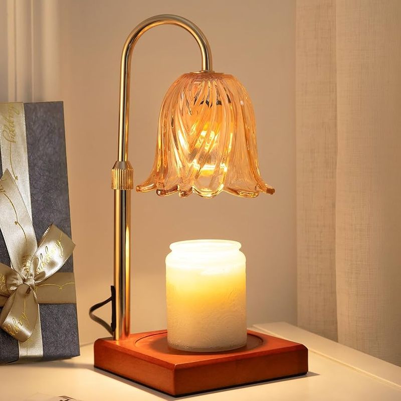 Godonlif Candle Warmer Lamp with Timer and Dimmer