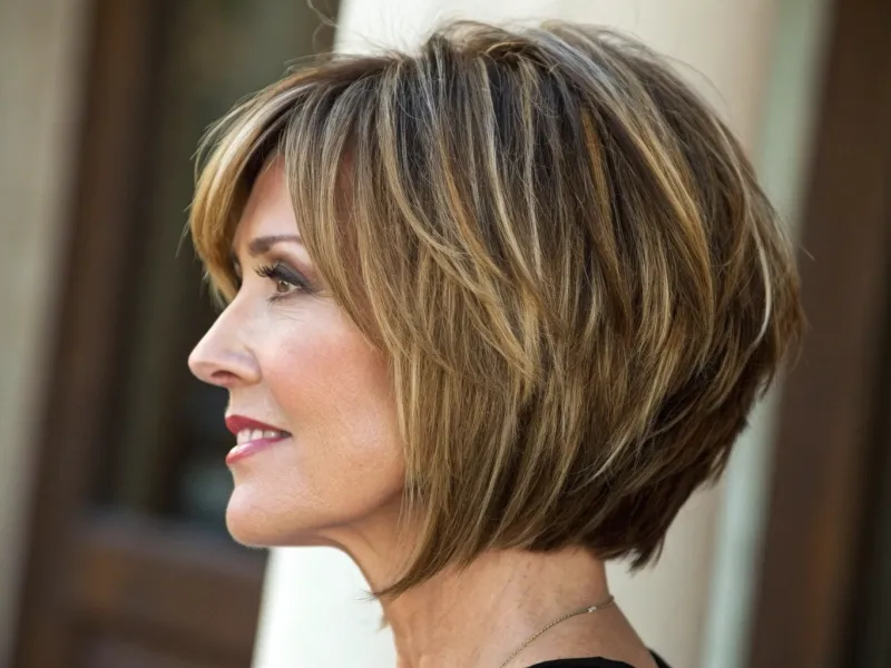 Graduated Bob with Stacked Back