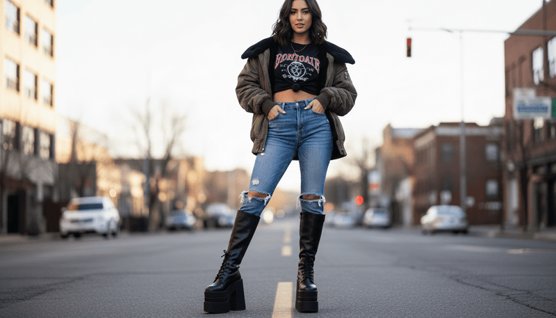 Heavy Platform Shoes