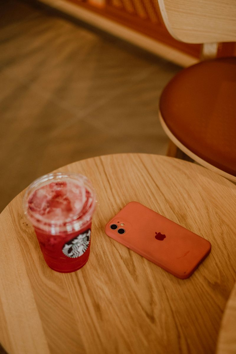 His Phone Is Practically Glued Face-Down