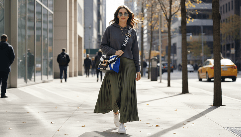 Hoodie + Statement Bag