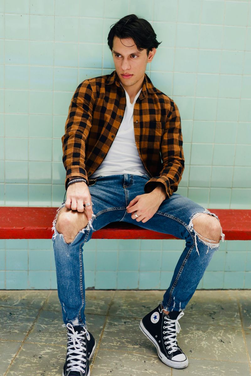 Jeans That Look Like They Survived a Bear Attack