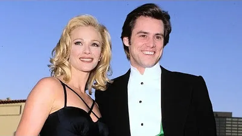 Jim Carrey and Lauren Holly