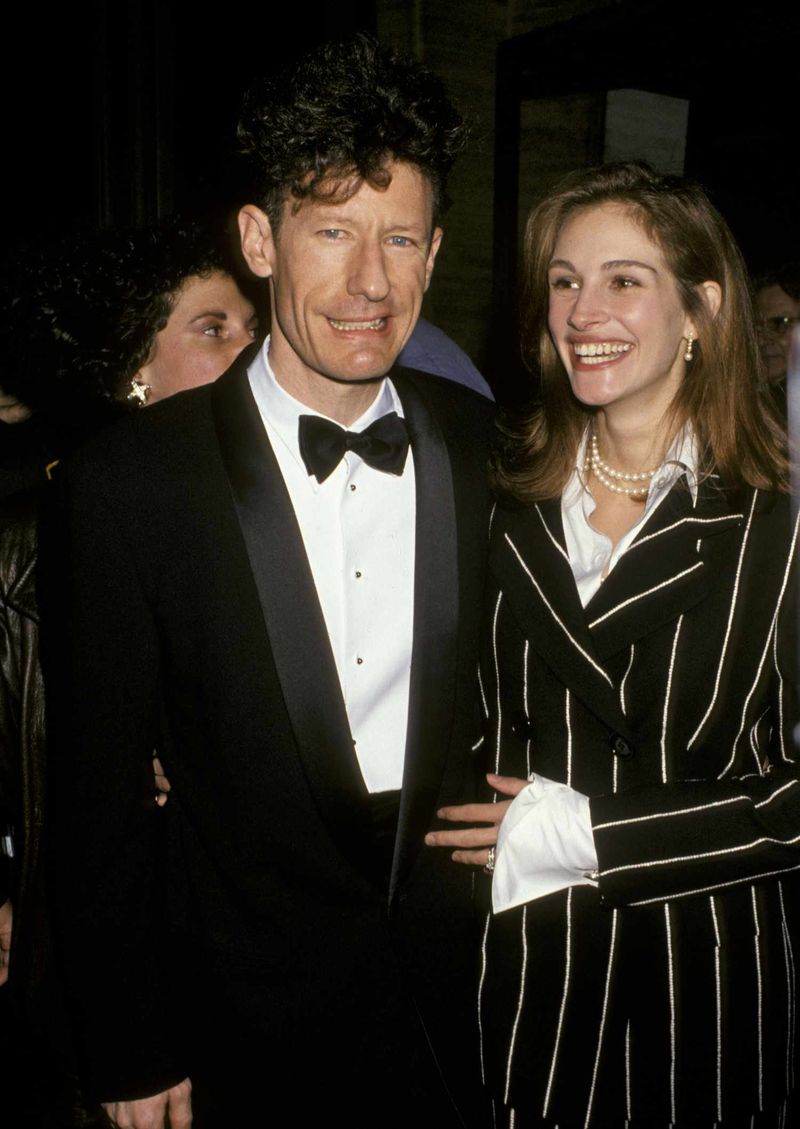Julia Roberts and Lyle Lovett
