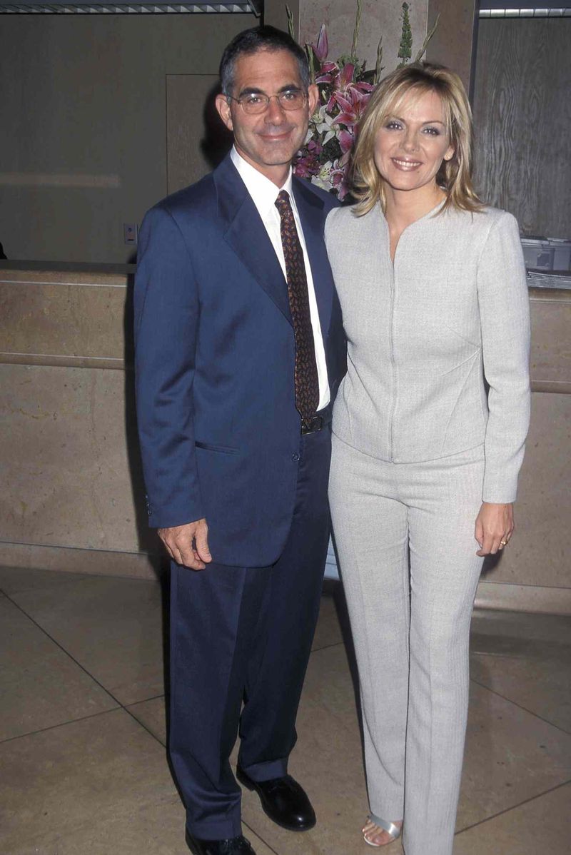 Kim Cattrall and Mark Levinson
