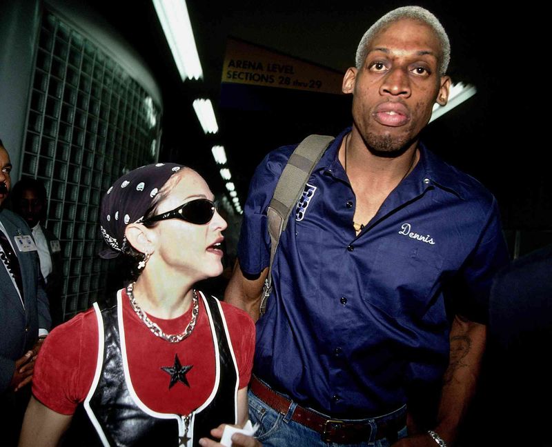 Madonna & Dennis Rodman (1994–1995)