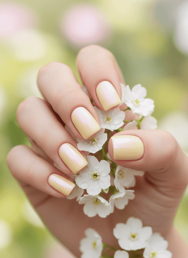 Buttercream Pearl Minimalist