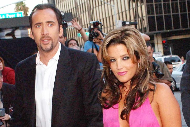 Nicolas Cage and Lisa Marie Presley