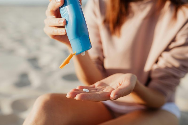 Not Using Sunscreen