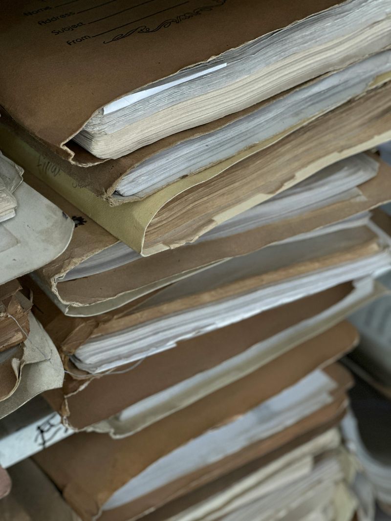 Old Paperwork and Unnecessary Documents