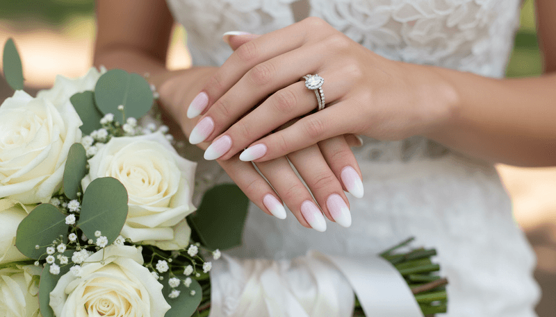 Ombre Baby Boomer Nails