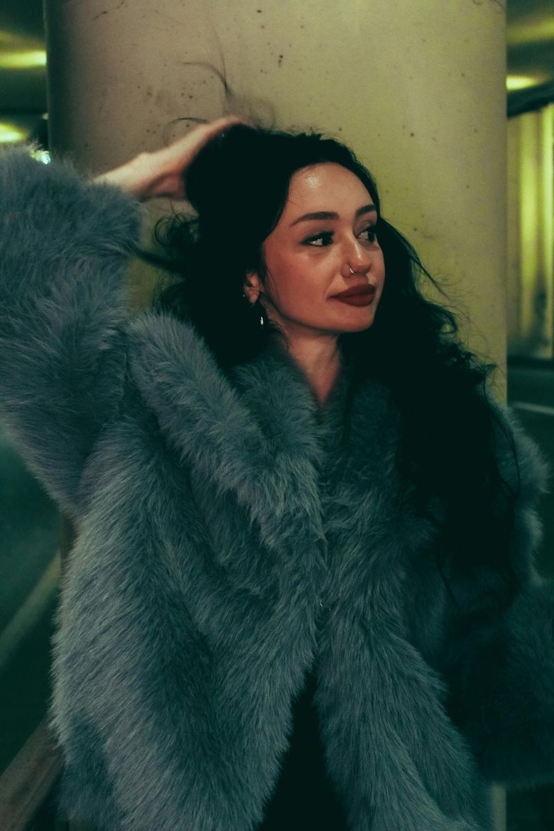 Overly Shiny Faux Fur