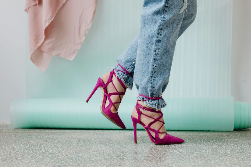 Overly Strappy Heels