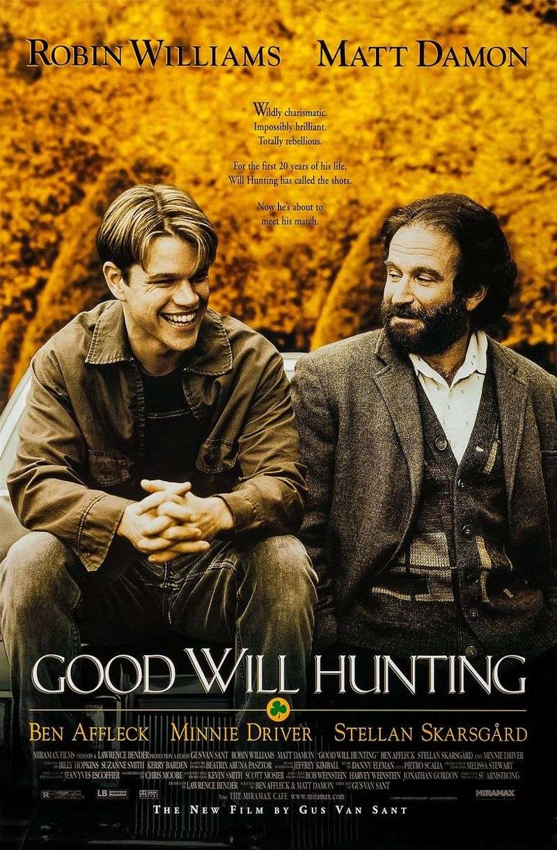 Robin Williams - Good Will Hunting (1997) - Park bench speech