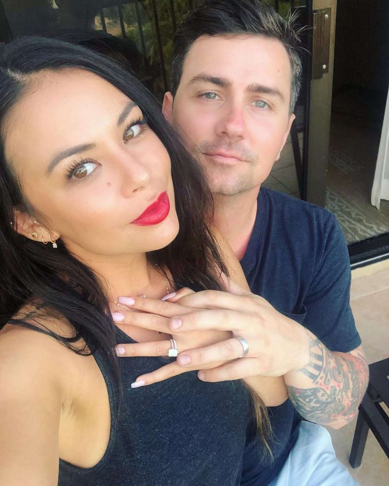 Janel Parrish & Chris Long