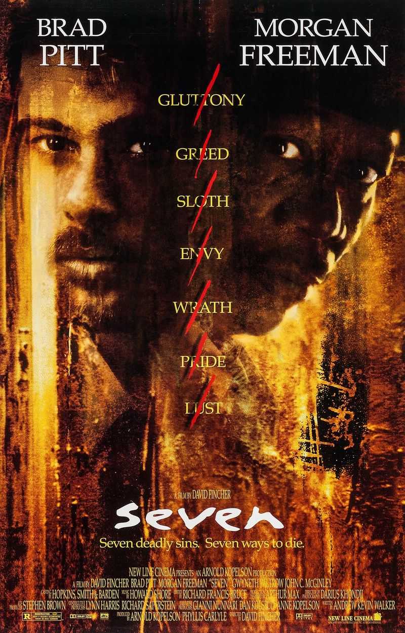 Se7en (1995) – Bleak, Shocking, and Thematically Consistent