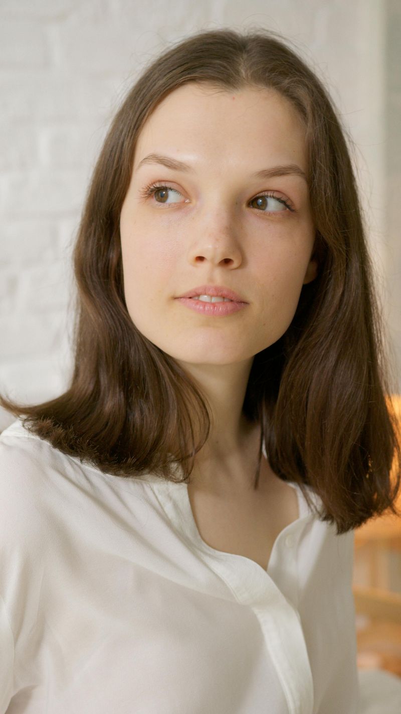 She Makes Eye Contact, Then Breaks It First