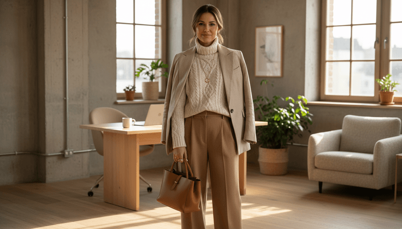 Soft Neutral Layers (Beige, Cream, Camel)