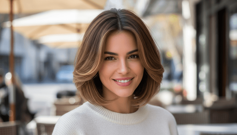 Softly Layered Lob