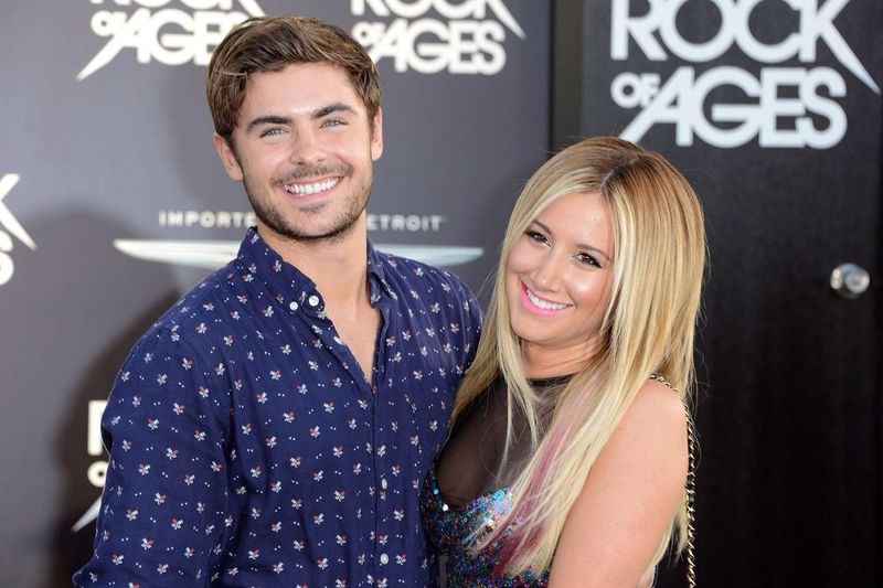 Ashley Tisdale and Zac Efron: High School Musical's Awkward Moment