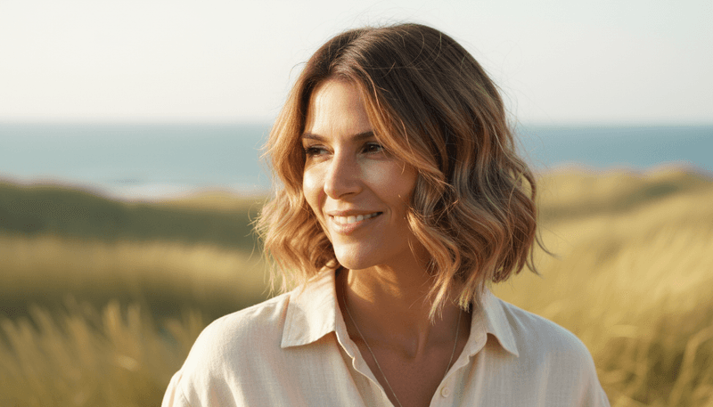 Textured Lob with Soft Waves