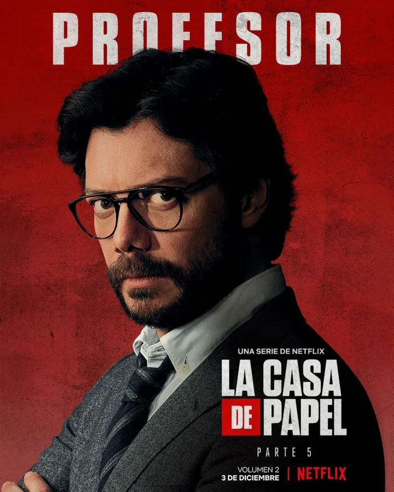 The Professor (Sergio Marquina) — Money Heist 