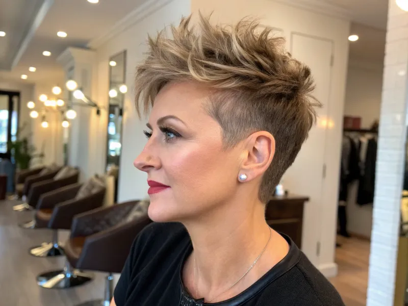 The Textured Pixie Cut