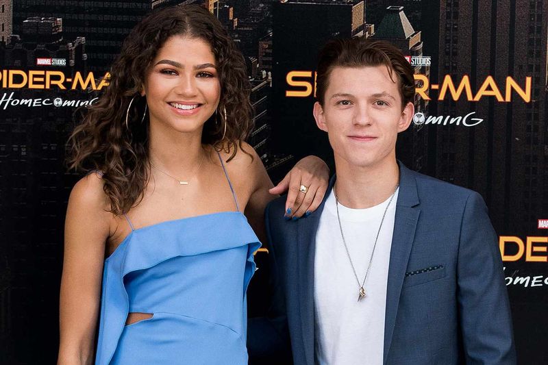 Zendaya and Tom Holland