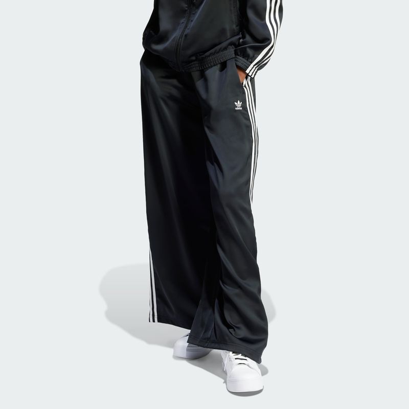 adidas Originals Satin Wide-Leg Track Pants