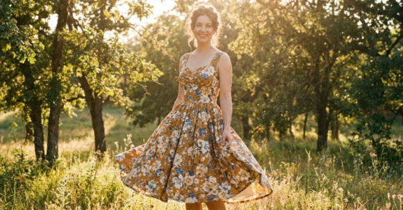 8 Flattering Dresses That Always Work for Apple-Shaped Bodies