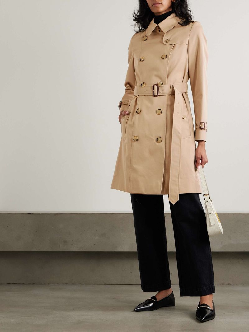 A Burberry Trench Coat