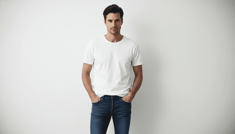 A Crisp White T-Shirt