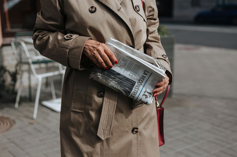 A Lightweight Trench Coat