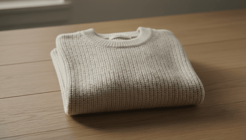 A Neutral Knit Sweater