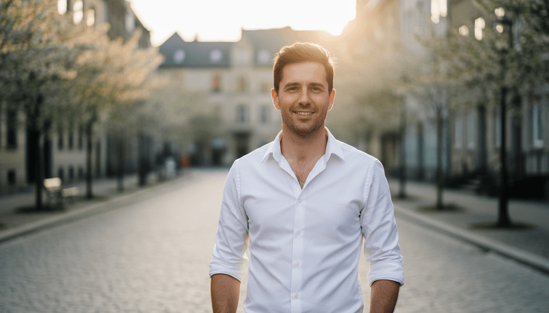 A White Oxford Shirt