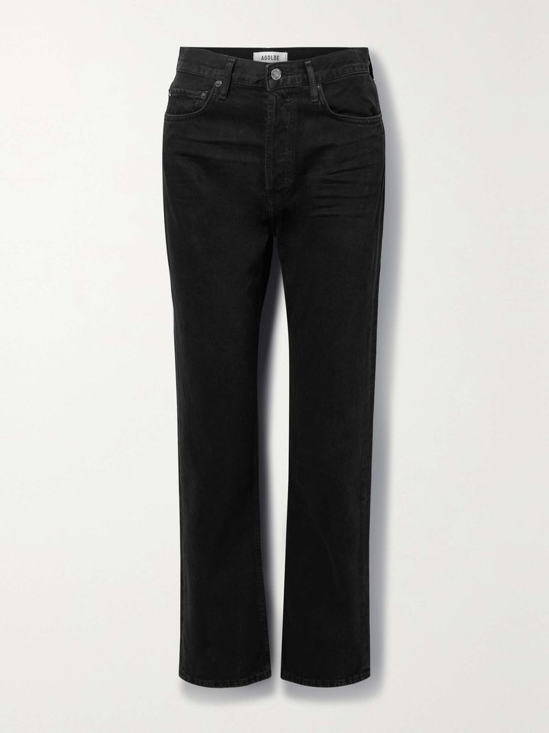 AGOLDE 90s Pinch Waist Black Jeans