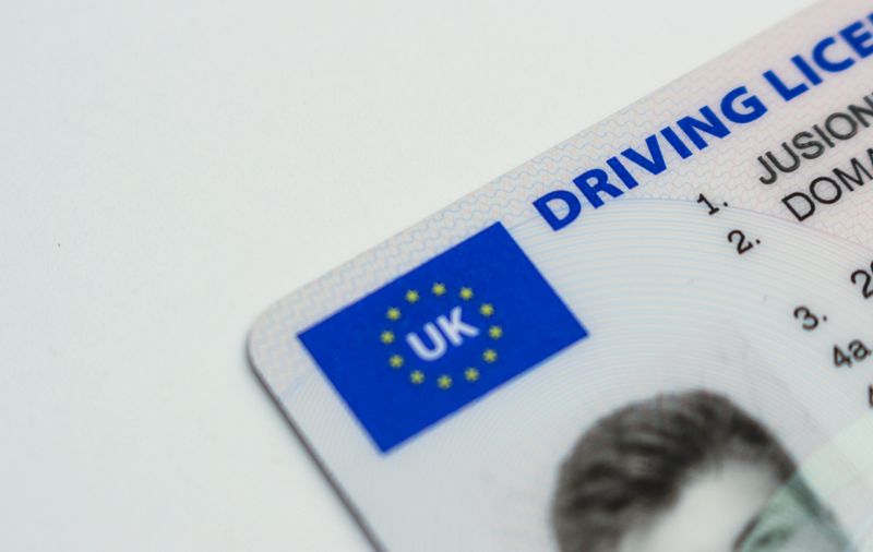 An Old Driver's License or Expired Insurance Card 