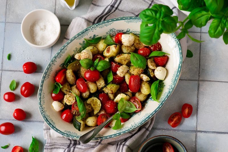 Caprese Gnocchi Sheet Pan