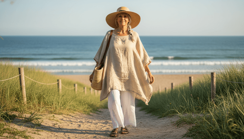 Choosing Shapeless Linen Pieces That Hide Your Figure