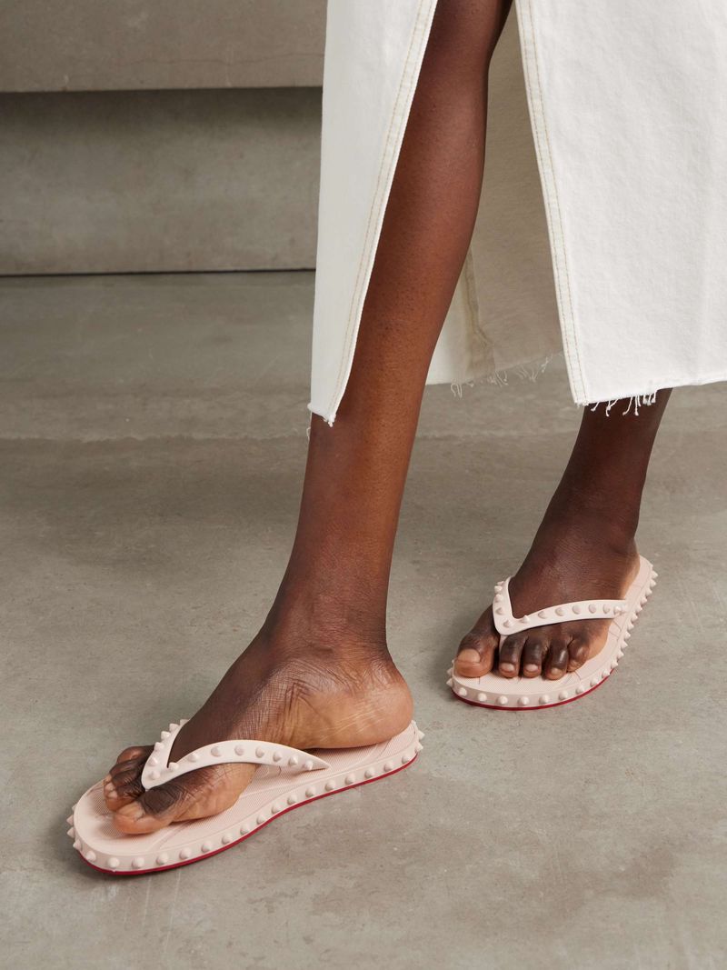 Christian Louboutin Loubi Flip-Flops