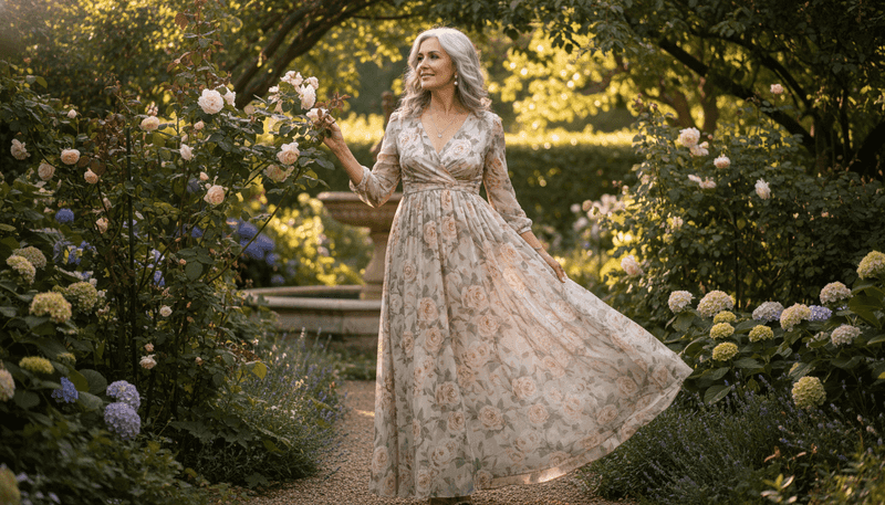 Empire Waist Floral Dresses