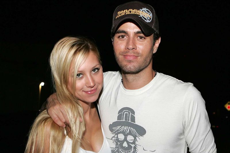 Enrique Iglesias and Anna Kournikova