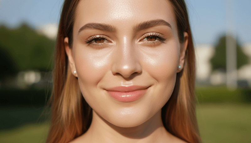 Glossy Wet-Look Skin