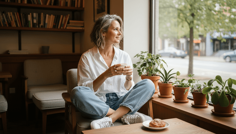 Half-Tucked With Relaxed Denim